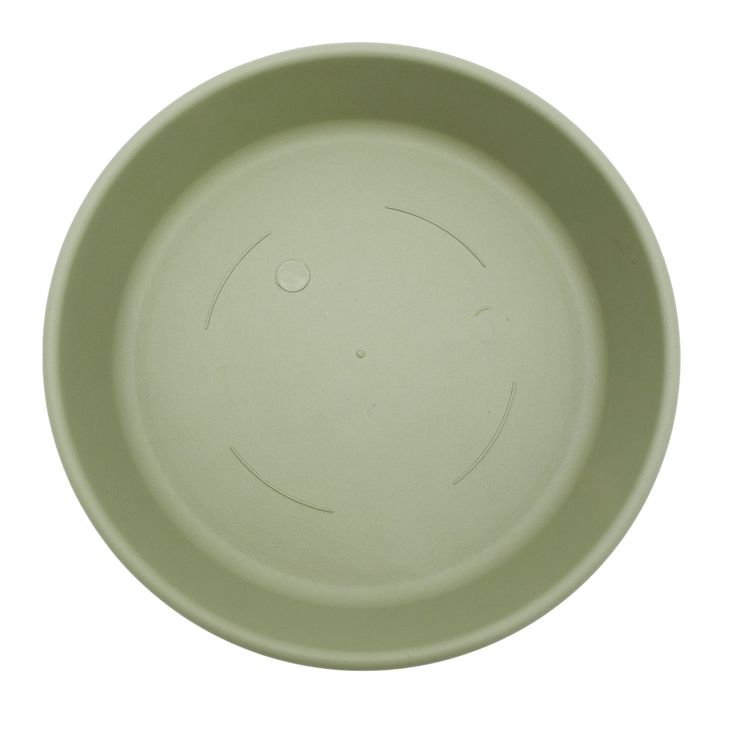 The HC Companies Classic 12" Plastic Round Plant Pot Saucer Drip Tray, Seafoam
