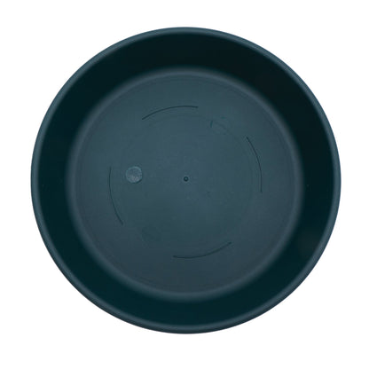 The HC Companies Classic 14" Round Plastic Plant Pot Saucer Drip Tray, Seafoam