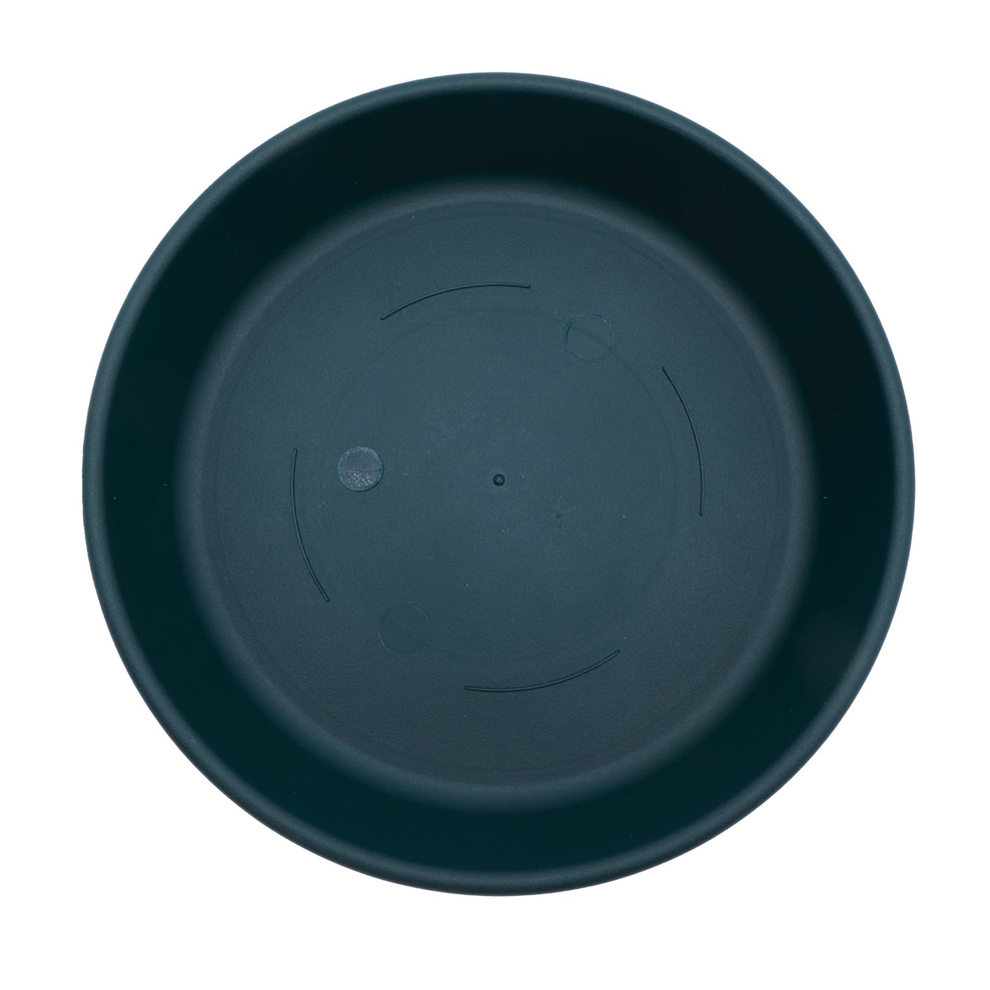The HC Companies Classic 14 Inch Round Plant Pot Saucer Drip Tray, Evergreen