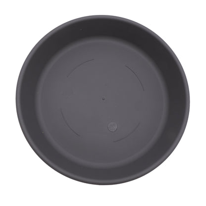The HC Companies Classic 16 Inch Round Plant Pot Saucer Drip Tray, Warm Grey