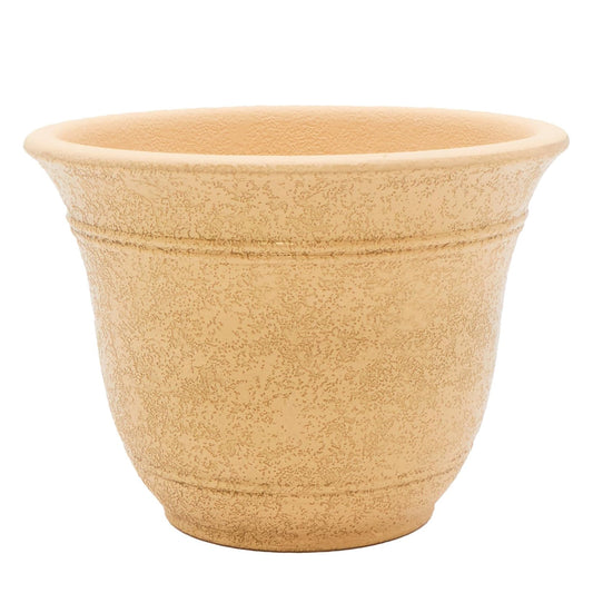 The HC Companies Sierra Self-Watering Pot with Internal Disk, 16", Arizona Sand