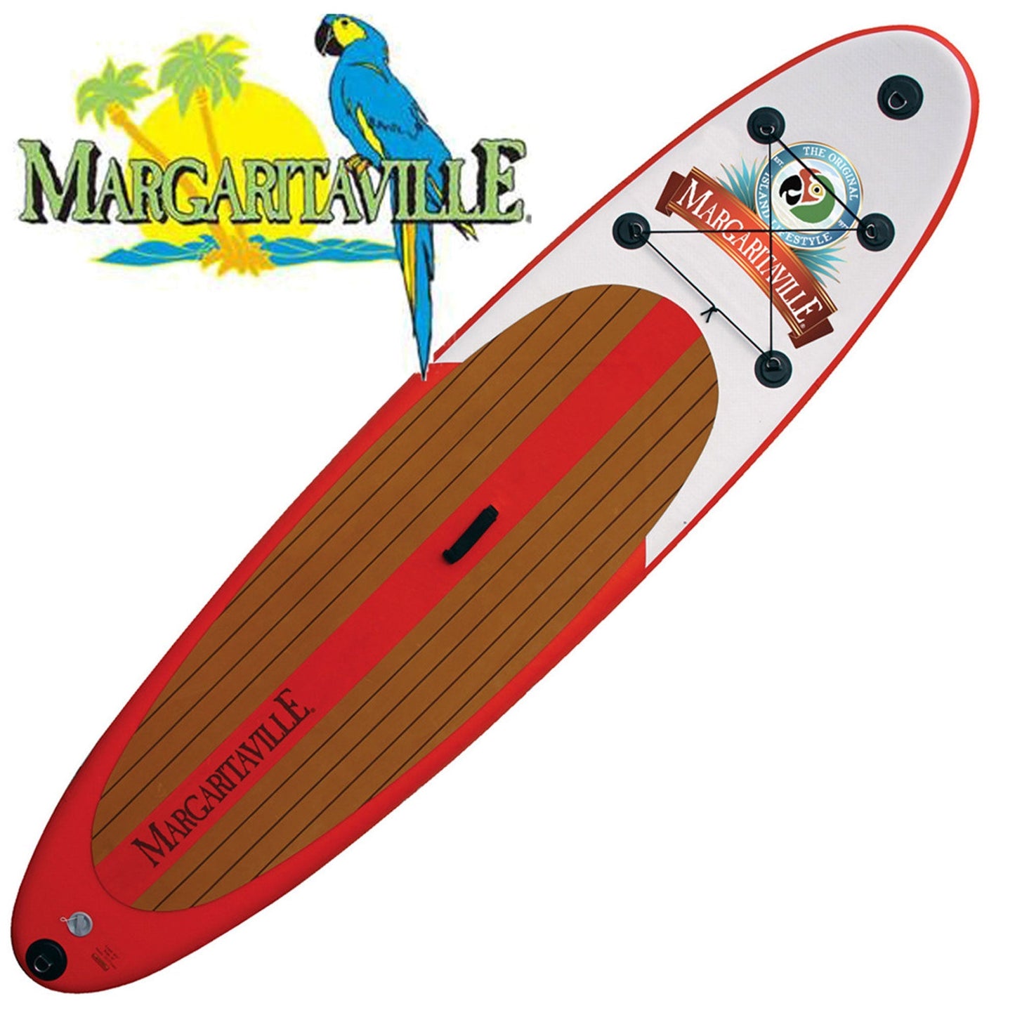 Margaritaville 10.5' Inflatable Stand Up Paddleboard Set, SUP with Paddle & Pump