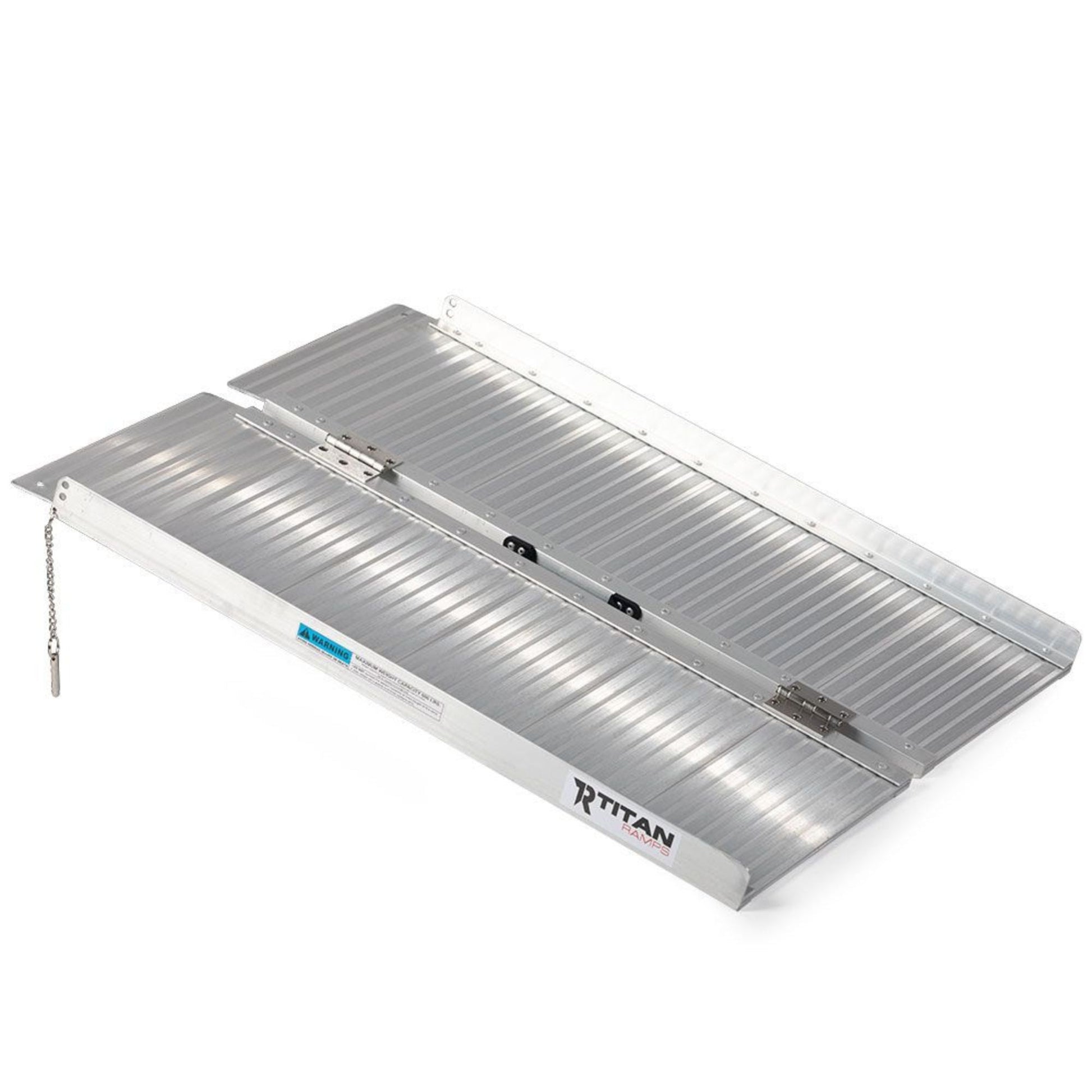 Titan Ramps 3 Foot Single-Fold Aluminum Wheelchair Ramp, 600 Pound Capacity - Find Fresh Goods