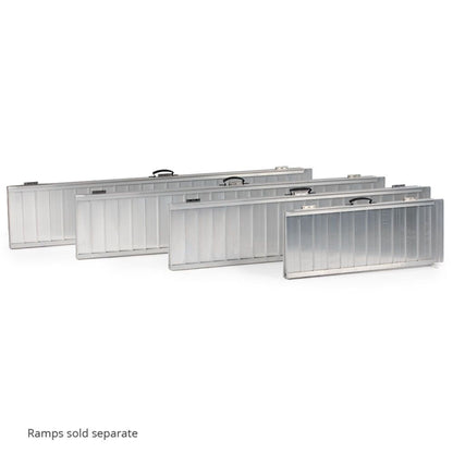 Titan Ramps 3 Foot Single-Fold Aluminum Wheelchair Ramp, 600 Pound Capacity - Find Fresh Goods