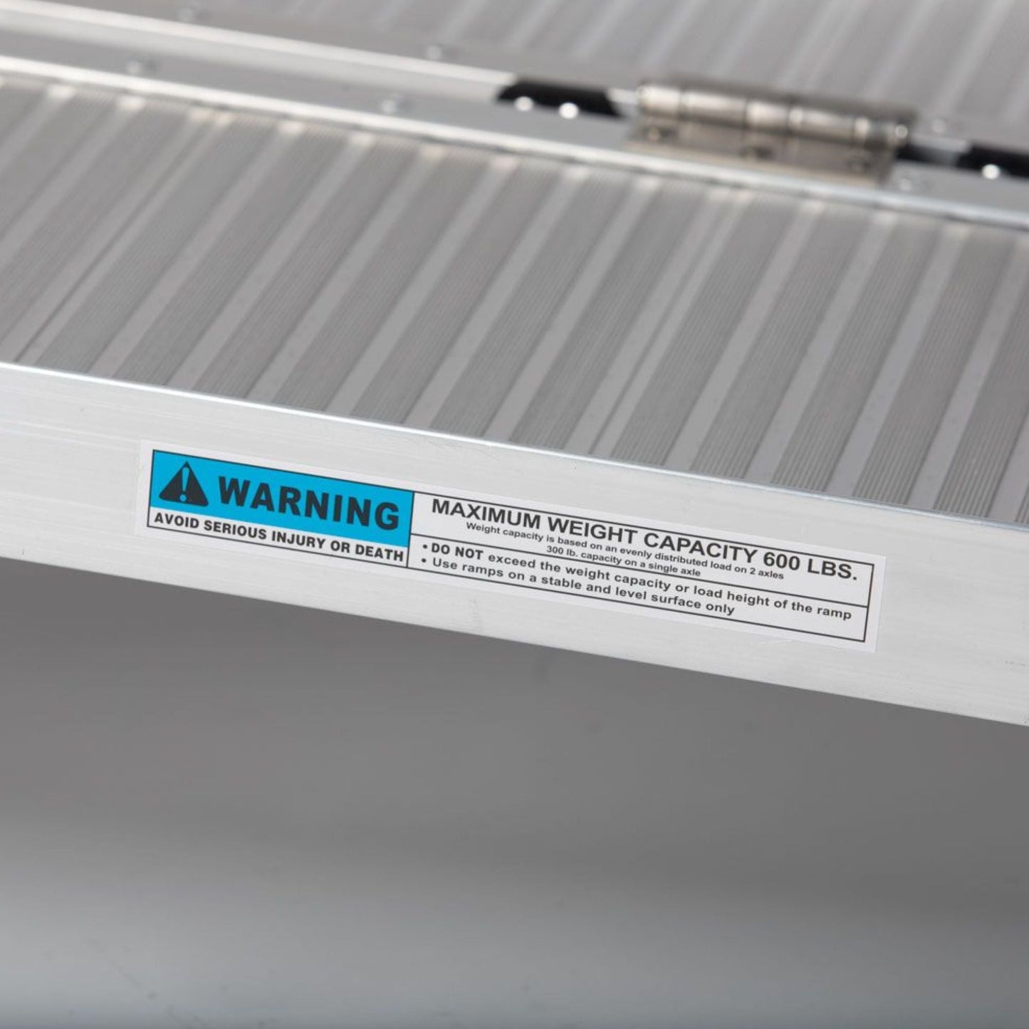 Titan Ramps 3 Foot Single-Fold Aluminum Wheelchair Ramp, 600 Pound Capacity - Find Fresh Goods