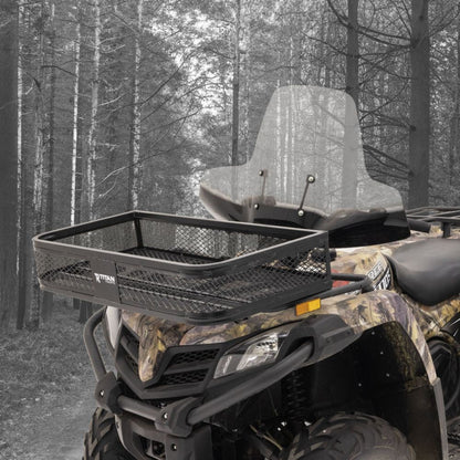 Titan Ramps Universal ATV/UTV Front Cargo Basket Rack with 100 Pound Capacity - Find Fresh Goods