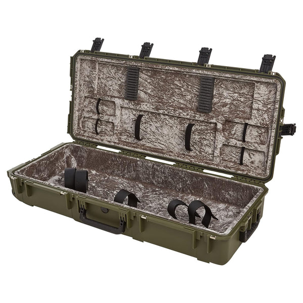 SKB Hard Large Plush Storage Case Archery Bow Parallel Limb iSeries REV2, Green