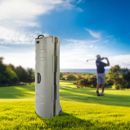 SKB Cases ATA Staff Pro XL Hard Plastic Storage Wheeled Golf Travel Case, Grey