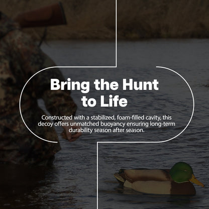 Avian X Power Swimmer Mallard Drake Motion Duck Decoy with 10+ Hour Battery