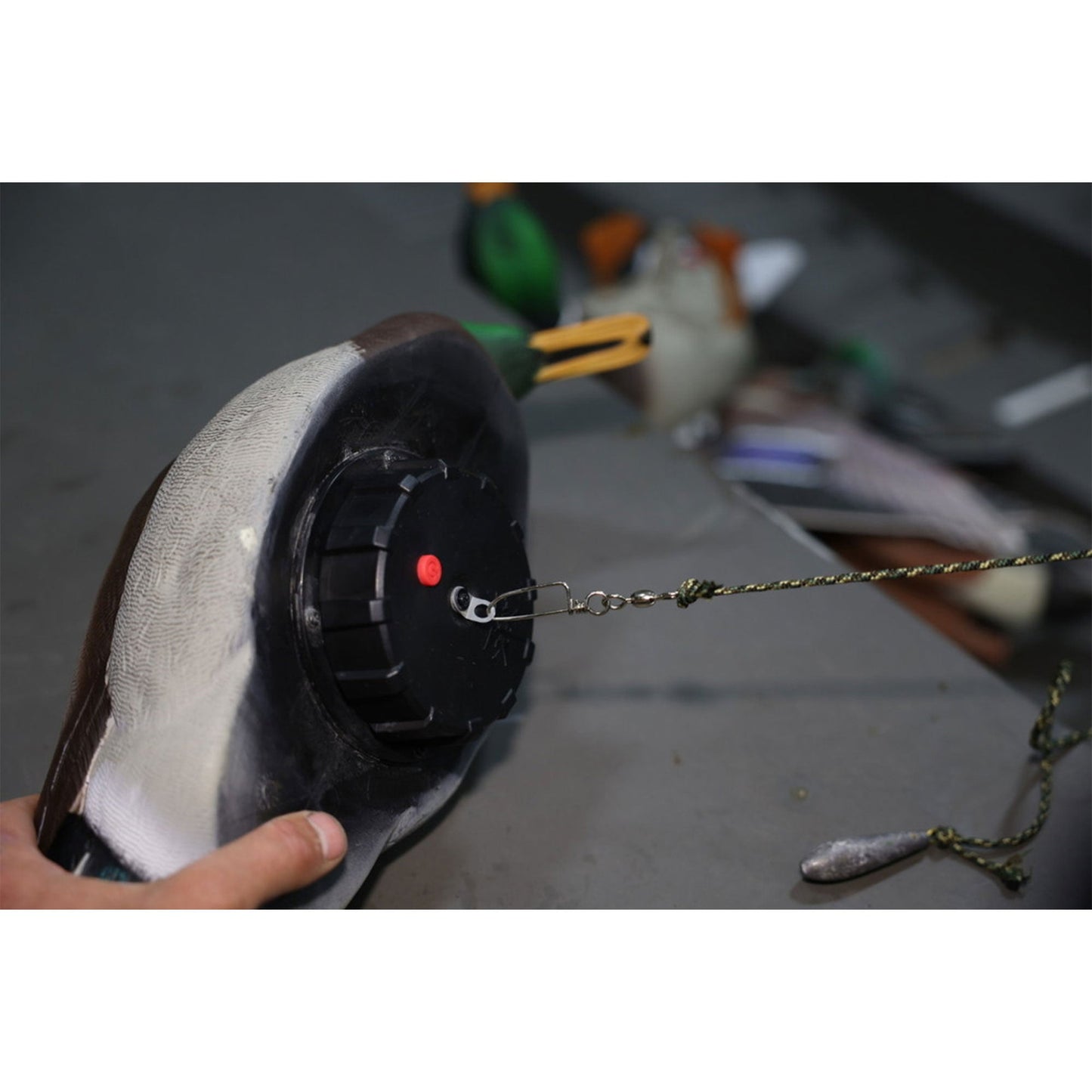 Avian-X Power Shaker Mallard Drake Motion Duck Decoy Floating Surface Preener