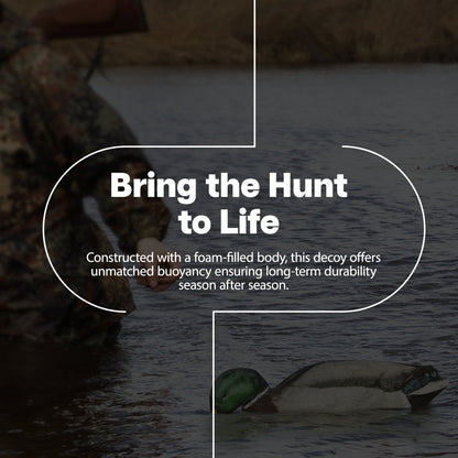 Avian-X Power Shaker Mallard Drake Motion Duck Decoy Floating Surface Feeder