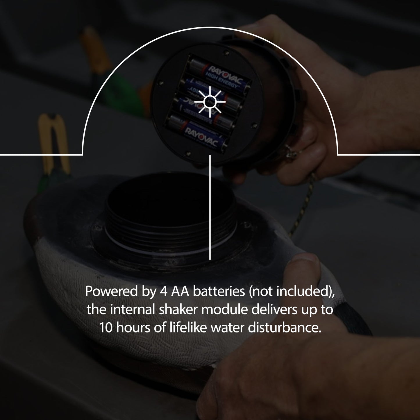 Avian-X Power Shaker Mallard Drake Motion Duck Decoy Floating Surface Feeder