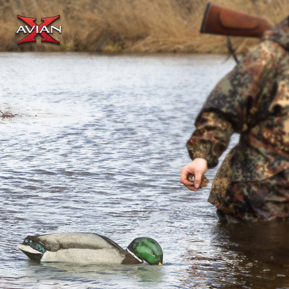 Avian-X Power Shaker Mallard Drake Motion Duck Decoy Floating Surface Feeder