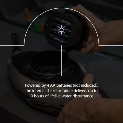 Avian-X Power Shaker Pintail Motion Duck Decoy Floating Surface Feeder, Brown