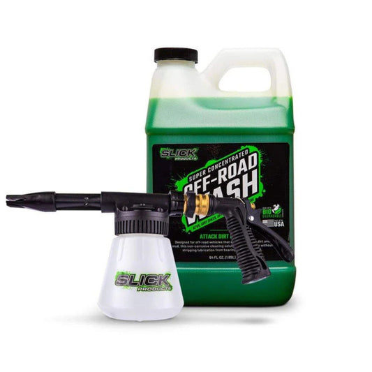 Slick Products 64 Oz Off Road Wash Foam Sprayer Gun Concentrated Cleaner Bundle - Find Fresh Goods