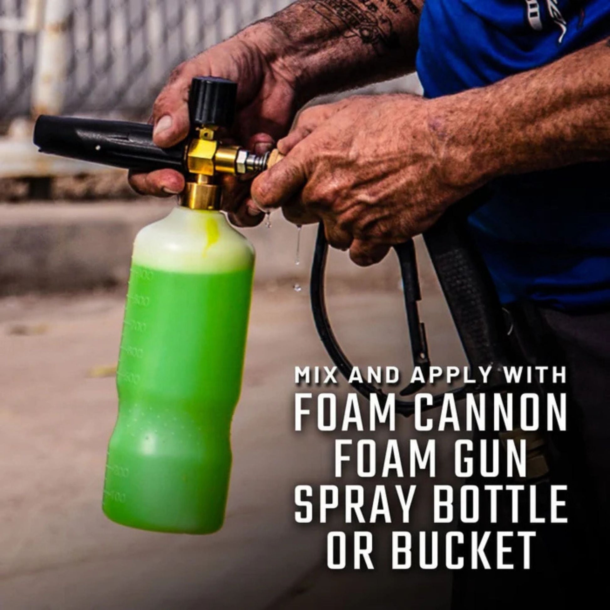 Slick Products 64 Ounce Off Road Foam Sprayer Cannon Concentrated Cleaner Bundle - Find Fresh Goods