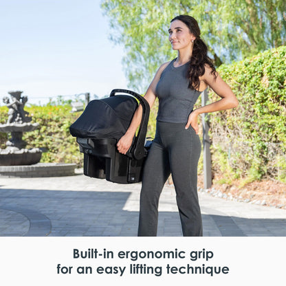 Baby Trend Morph Single to Double Modular Travel System and Car Seat, Dash Black