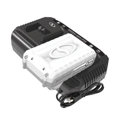 Snow Joe 24V IONMAX Dual Port Quick Charge Docking Station Charger, 24VCHRG-DPC