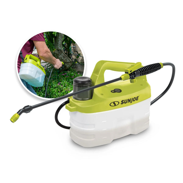 Sun Joe 4V Cordless Chemical Sprayer with 3W Motor and Battery, 1 Gal, SJ-APS-1G