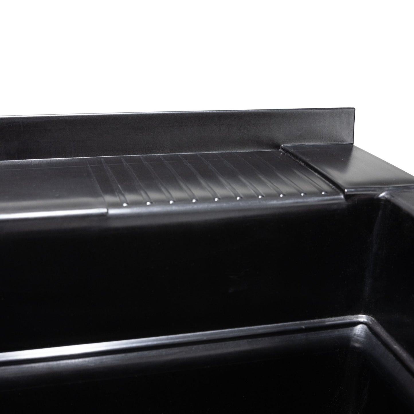 Utility Sink Heavy Duty Freestanding Utility Tub Sink, 30 x 24 Inches, Black