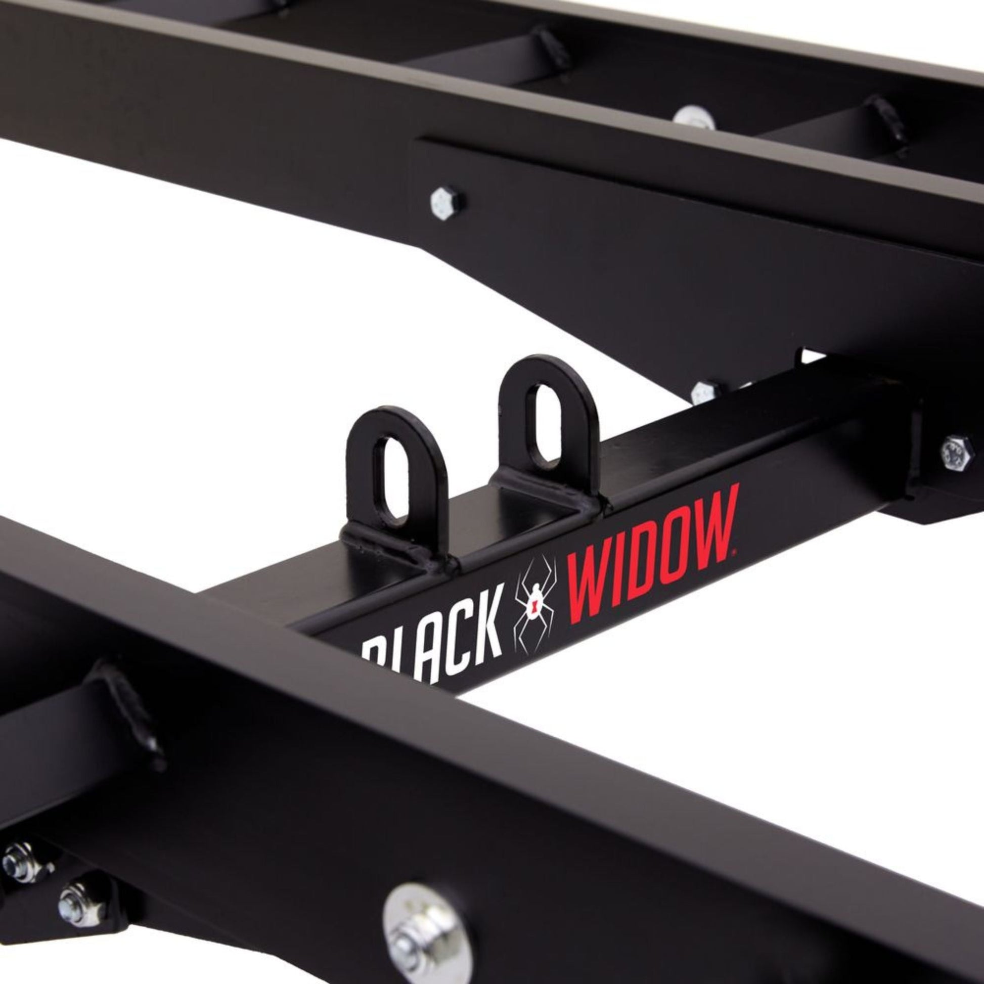 Black Widow Pro Double Dirt Bike Carrier with Ramp for 2" Hitch, 600 lb Capacity - Find Fresh Goods