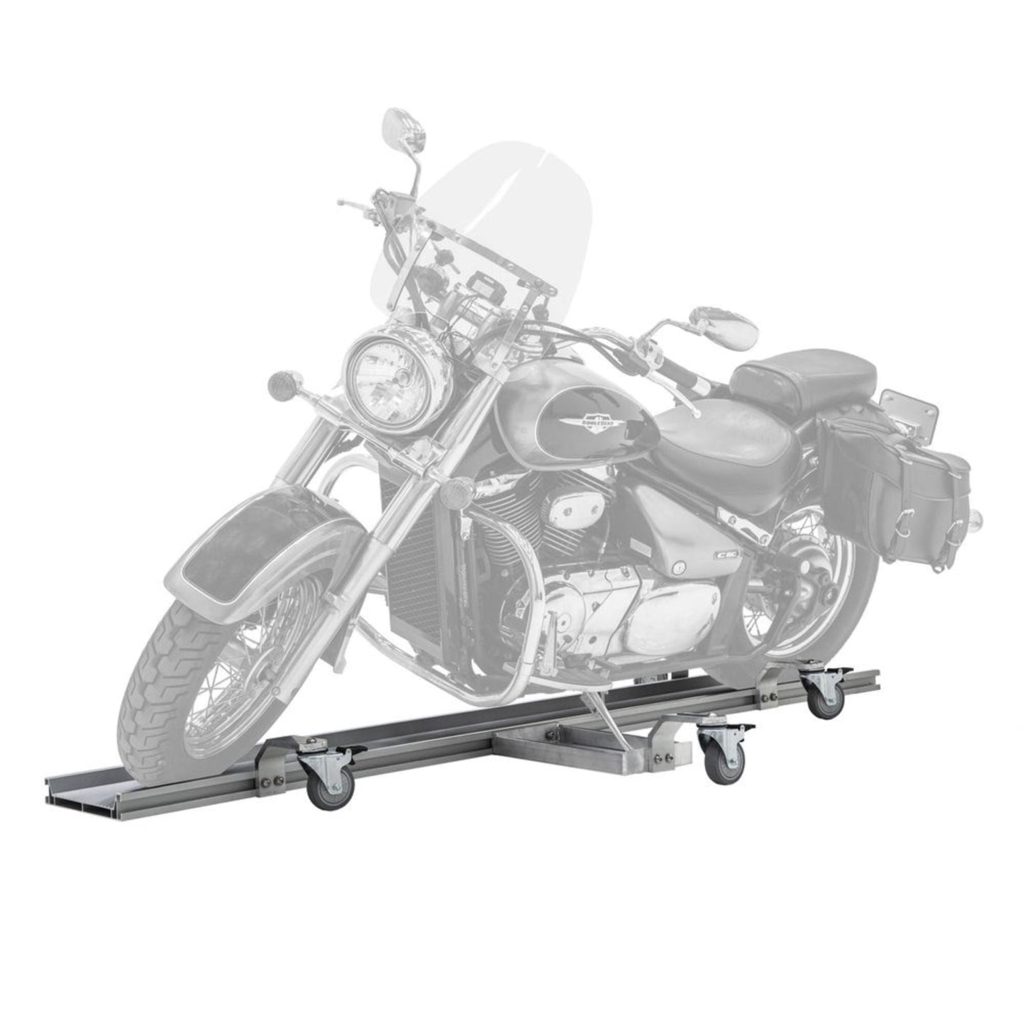 Black Widow Motorcycle Dolly, Fully Adjustable Kickstand Plate Locking Casters - Find Fresh Goods