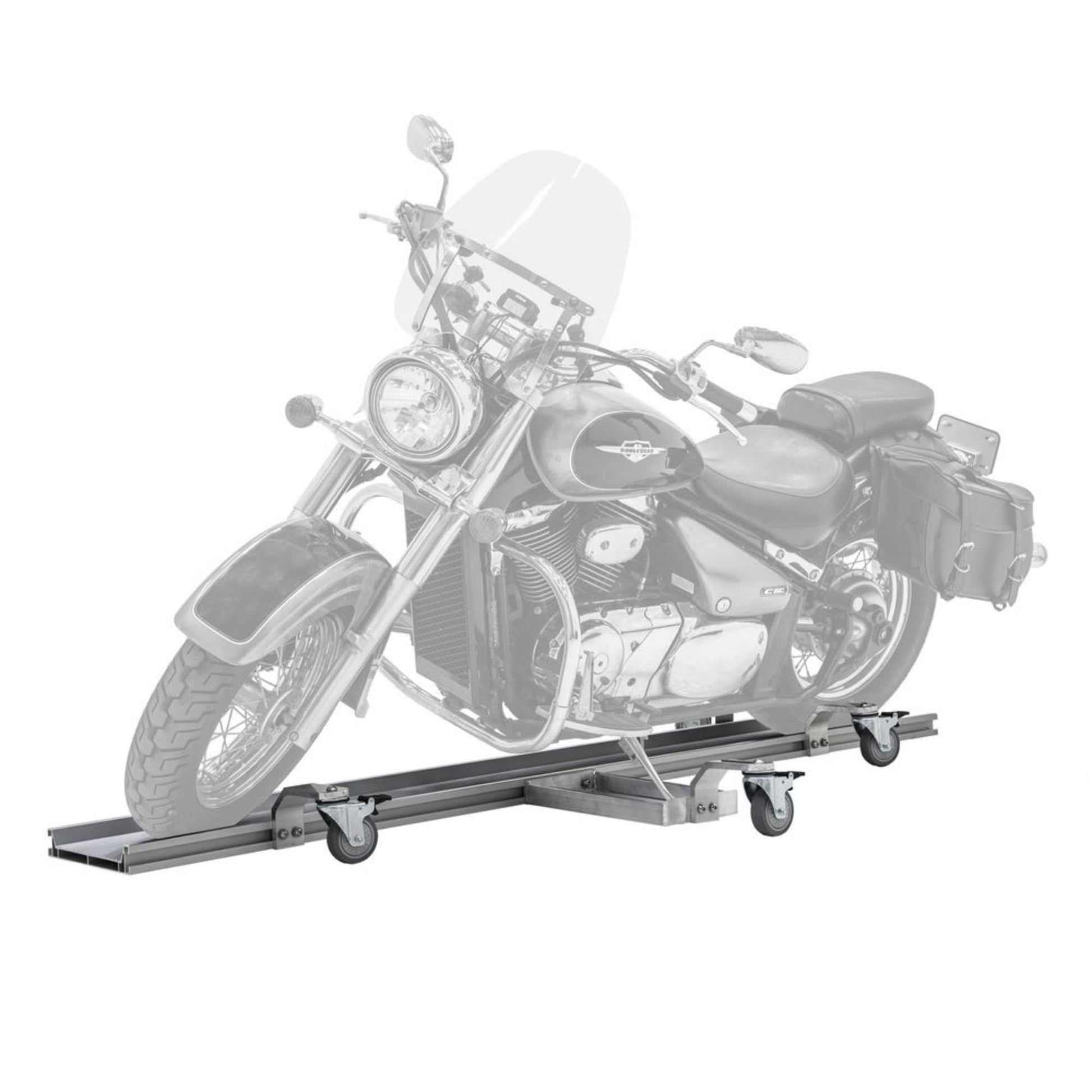 Black Widow Motorcycle Dolly, Fully Adjustable Kickstand Plate Locking Casters - Find Fresh Goods