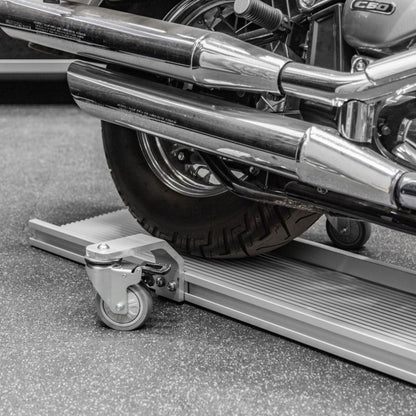 Black Widow Motorcycle Dolly, Fully Adjustable Kickstand Plate Locking Casters - Find Fresh Goods