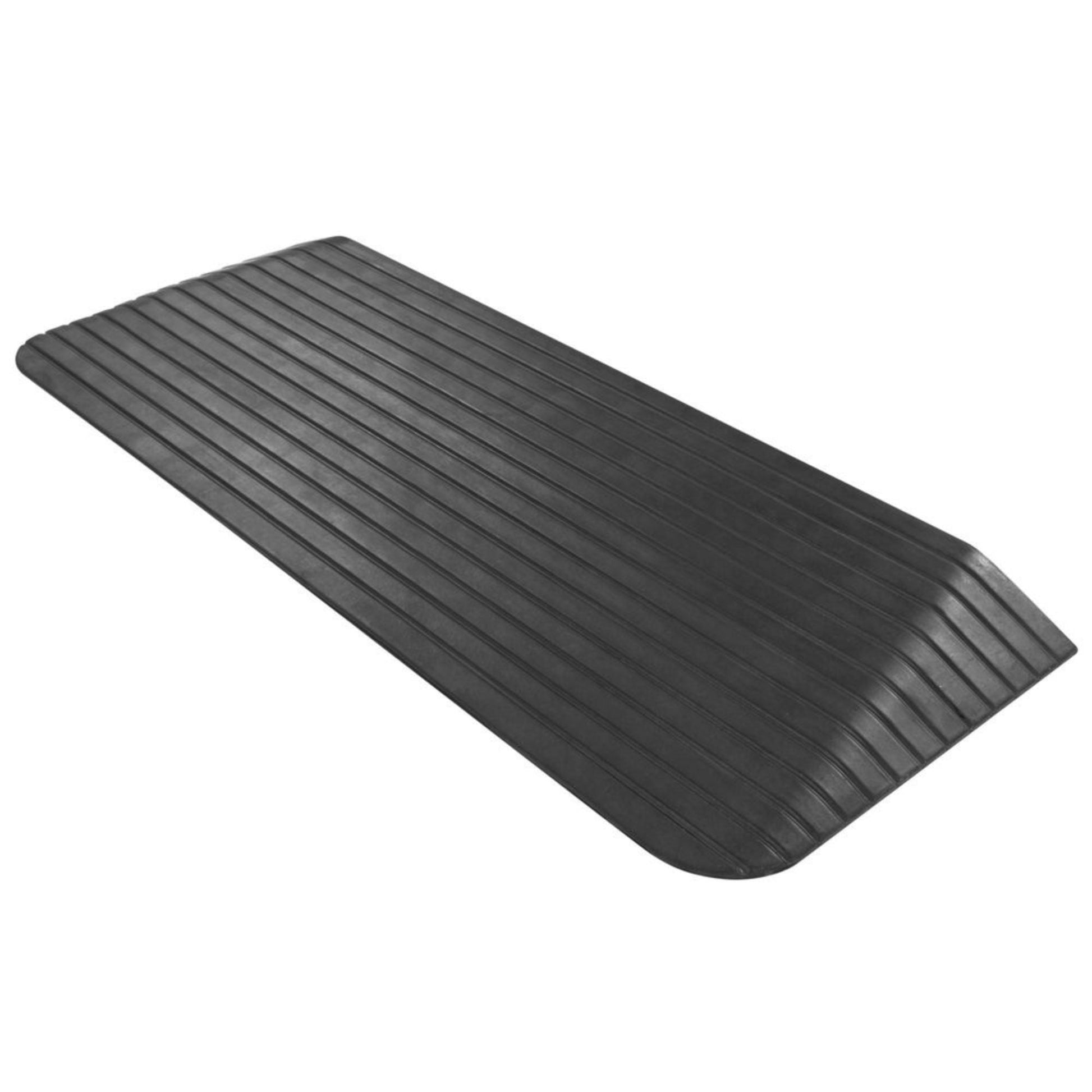 Silver Spring Rubber Threshold Ramp for Wheelchairs, Scooters & More, 2" Rise - Find Fresh Goods