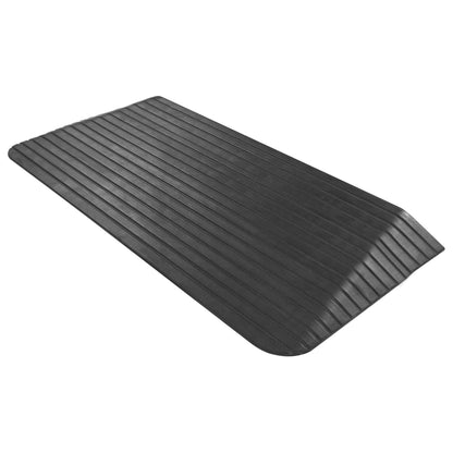 Silver Spring Rubber Threshold Ramp for Wheelchairs, Scooters & More, 2.5" Rise - Find Fresh Goods