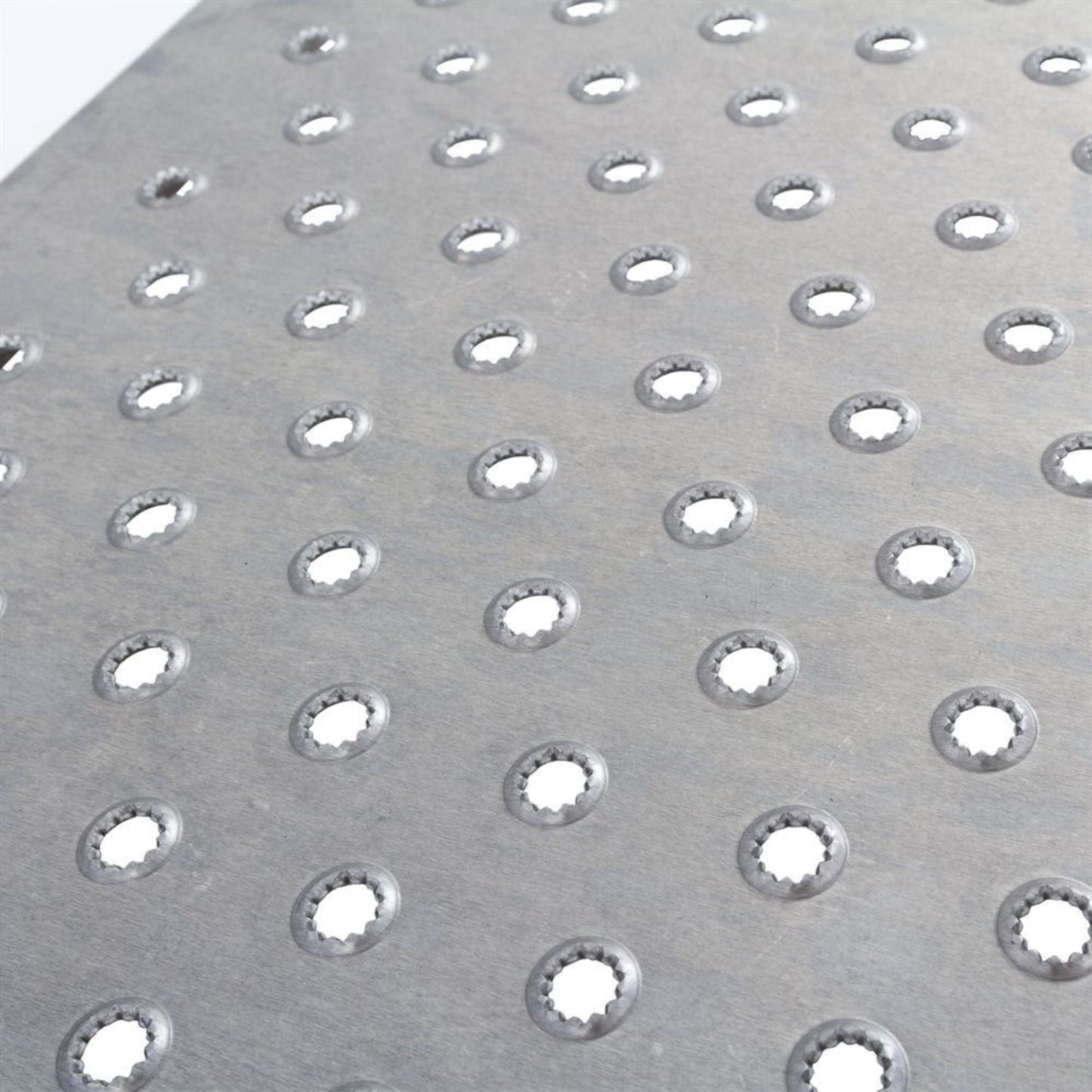 Guardian Heavy Duty Aluminum Shed Ramp, Portable Loading for Mowers, ATV, Silver - Find Fresh Goods