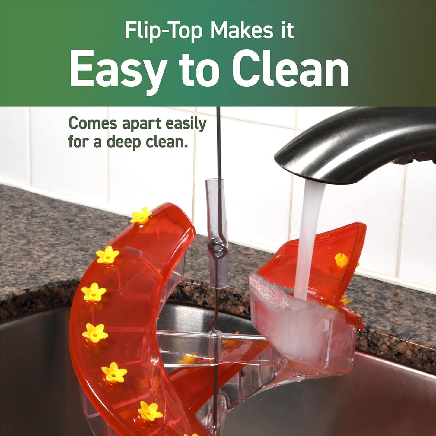 Cascade Wild Bird Feeders Outdoor Hummingbird Feeder, 32 Port Helical Design