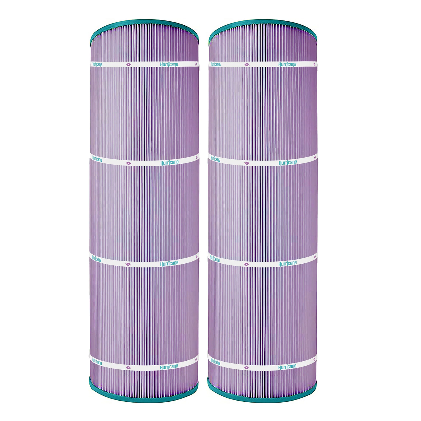 Hurricane 2 Pack HF8417-01P Platinum Purple Pool Filter Cartridge Replacement