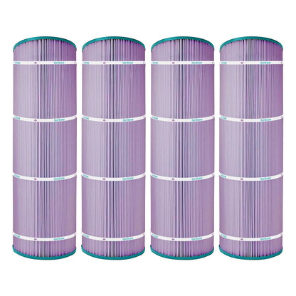 Hurricane 4 Pack HF8417-01P Platinum Purple Pool Filter Cartridge Replacement