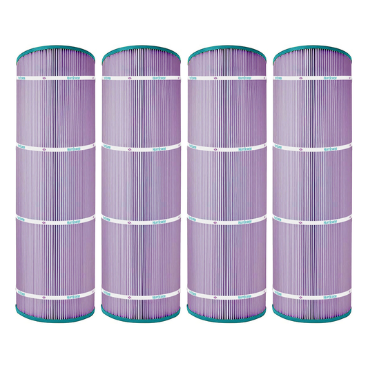 Hurricane 4 Pack HF8417-01P Platinum Purple Pool Filter Cartridge Replacement