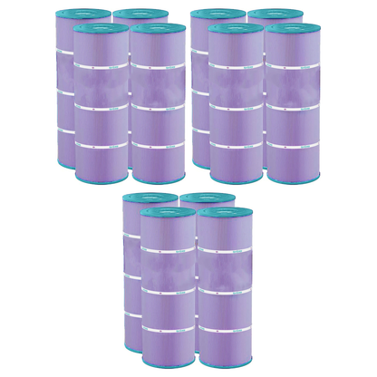 Hurricane 12 Pack HF7483-04P Platinum Purple Pool Filter Cartridge Replacement
