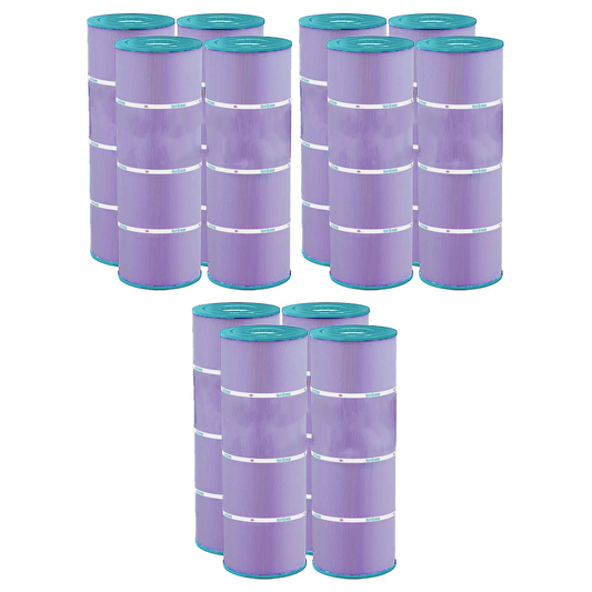 Hurricane 12 Pack HF7483-04P Platinum Purple Pool Filter Cartridge Replacement