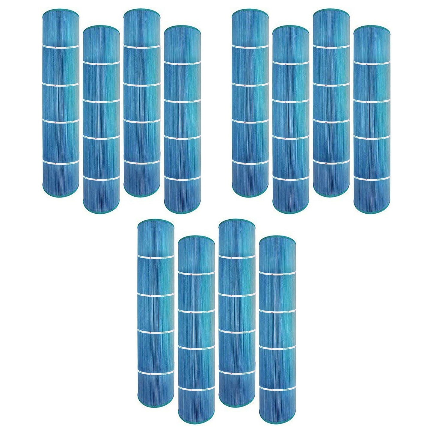 Hurricane 12 Pack HF7494 Elite Aseptic Pool and Spa Filter Cartridge Replacement