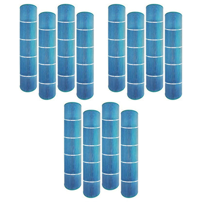 Hurricane 12 Pack HF7494 Elite Aseptic Pool and Spa Filter Cartridge Replacement