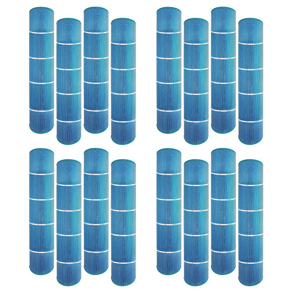 Hurricane 16 Pack HF7494 Elite Aseptic Pool and Spa Filter Cartridge Replacement