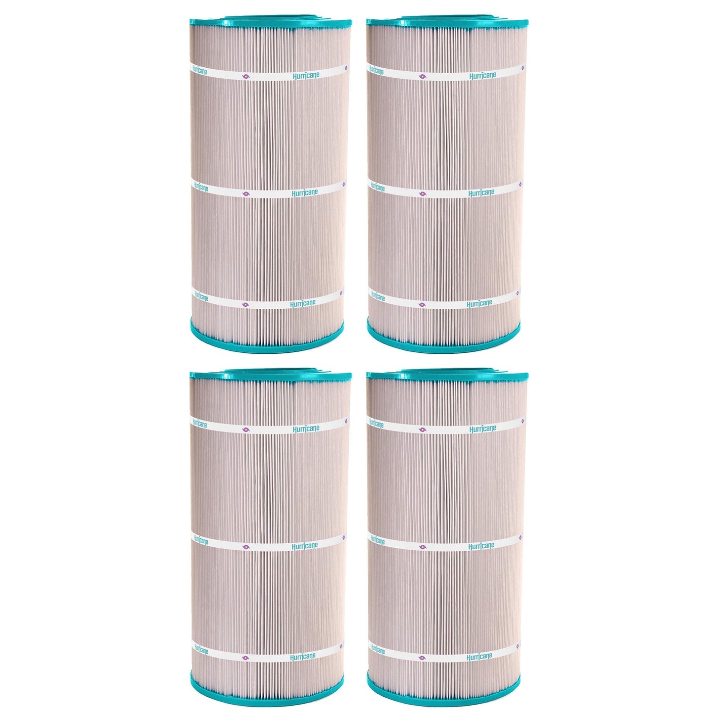 Hurricane 4 Pack HF9699-01 Advanced Pool and Spa Filter Cartridge Replacement