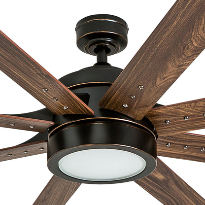 Honeywell Xerxes Ceiling Fan, Quiet Motor and Remote Control, 62 Inch, Bronze