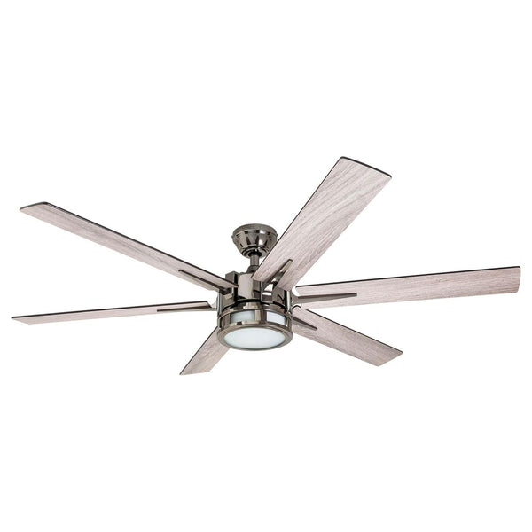 Honeywell Kaliza Ceiling Fan with Quiet Motor and Remote Control, 56", Gun Metal