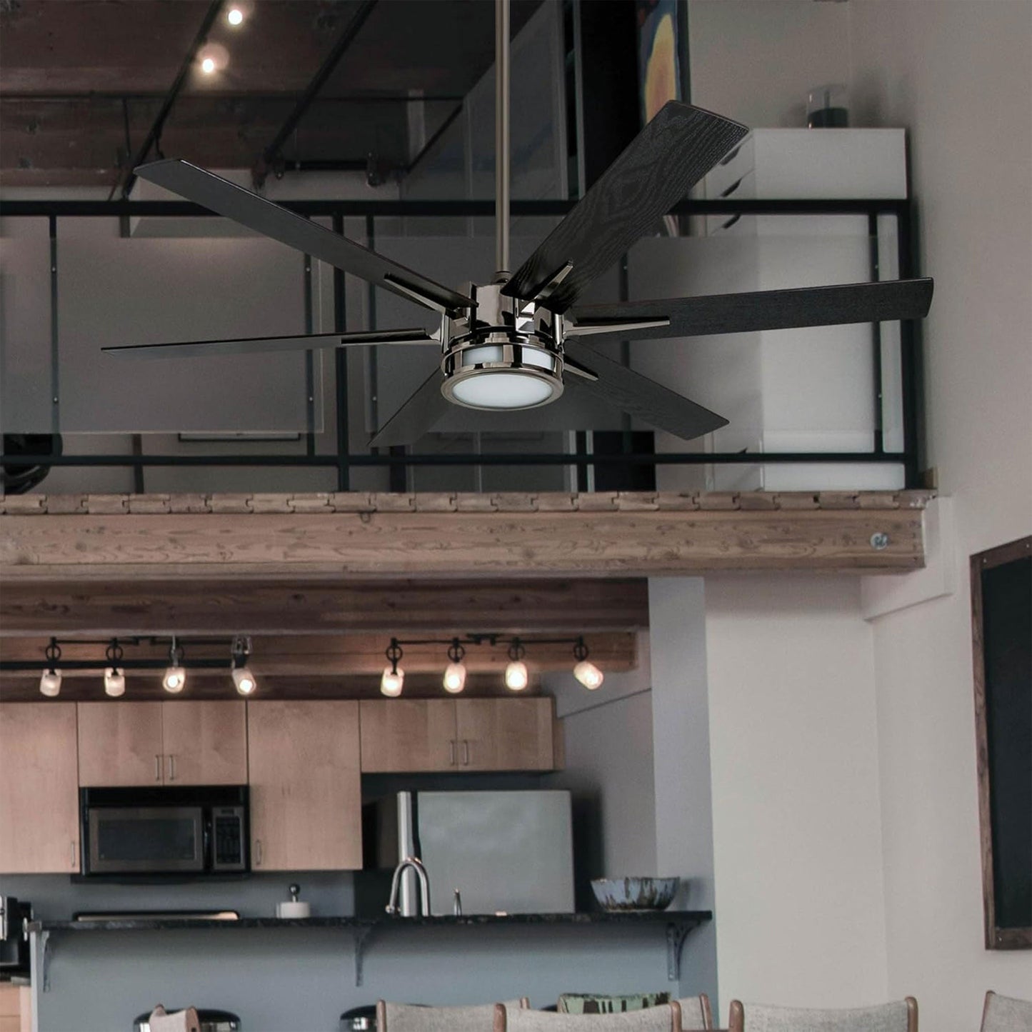 Honeywell Kaliza Ceiling Fan with Quiet Motor and Remote Control, 56", Gun Metal