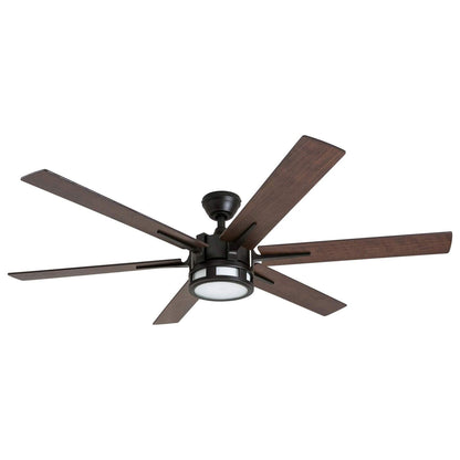 Honeywell Kaliza Ceiling Fan with Quiet Motor and Remote Control, 56", Bronze