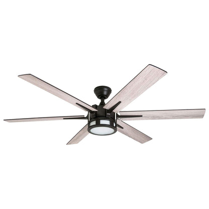 Honeywell Kaliza Ceiling Fan with Quiet Motor and Remote Control, 56", Bronze