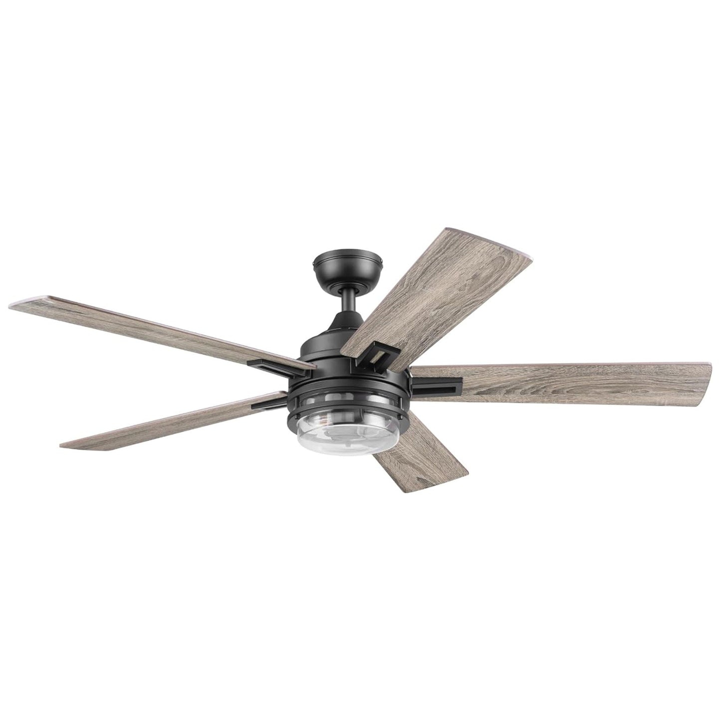 Honeywell Myers Park 52" Ceiling Fan w/ Remote, & Reversible Blades, Matte Black