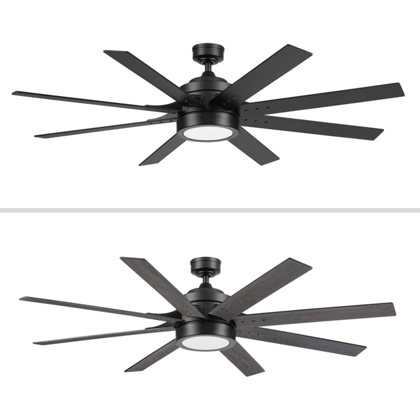 Honeywell Xerxes 62" Ceiling Fan w/ Remote Control, & Reversible Blades, Black