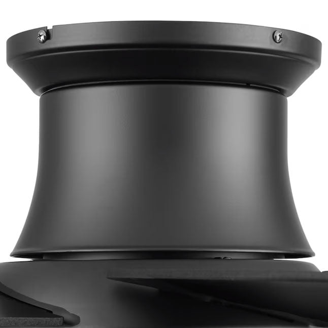 Honeywell 52" Modern Ceiling Fan LED Remote 5 Blade Indoor Tynesdale, Black