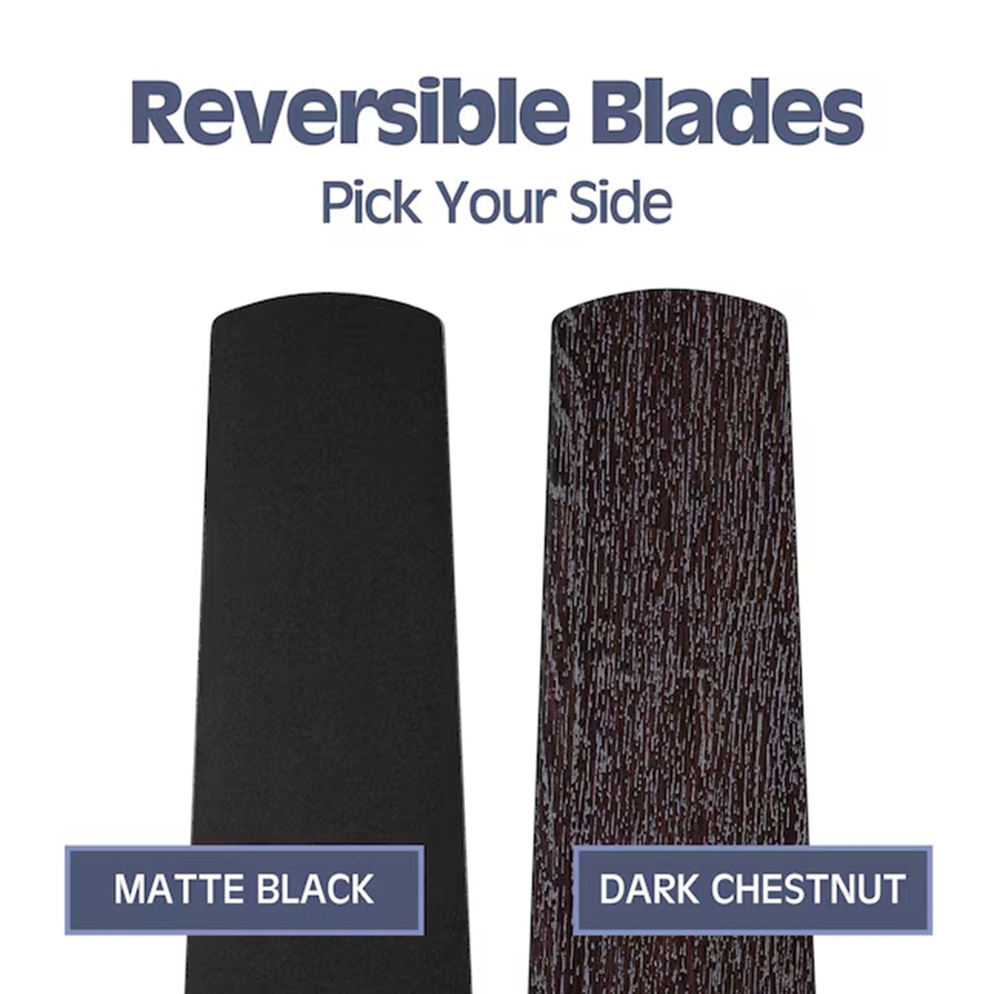 Prominence Home Fawn 44" Ceiling Fan w/Light, Remote, & 3 Blades, Black/Chestnut